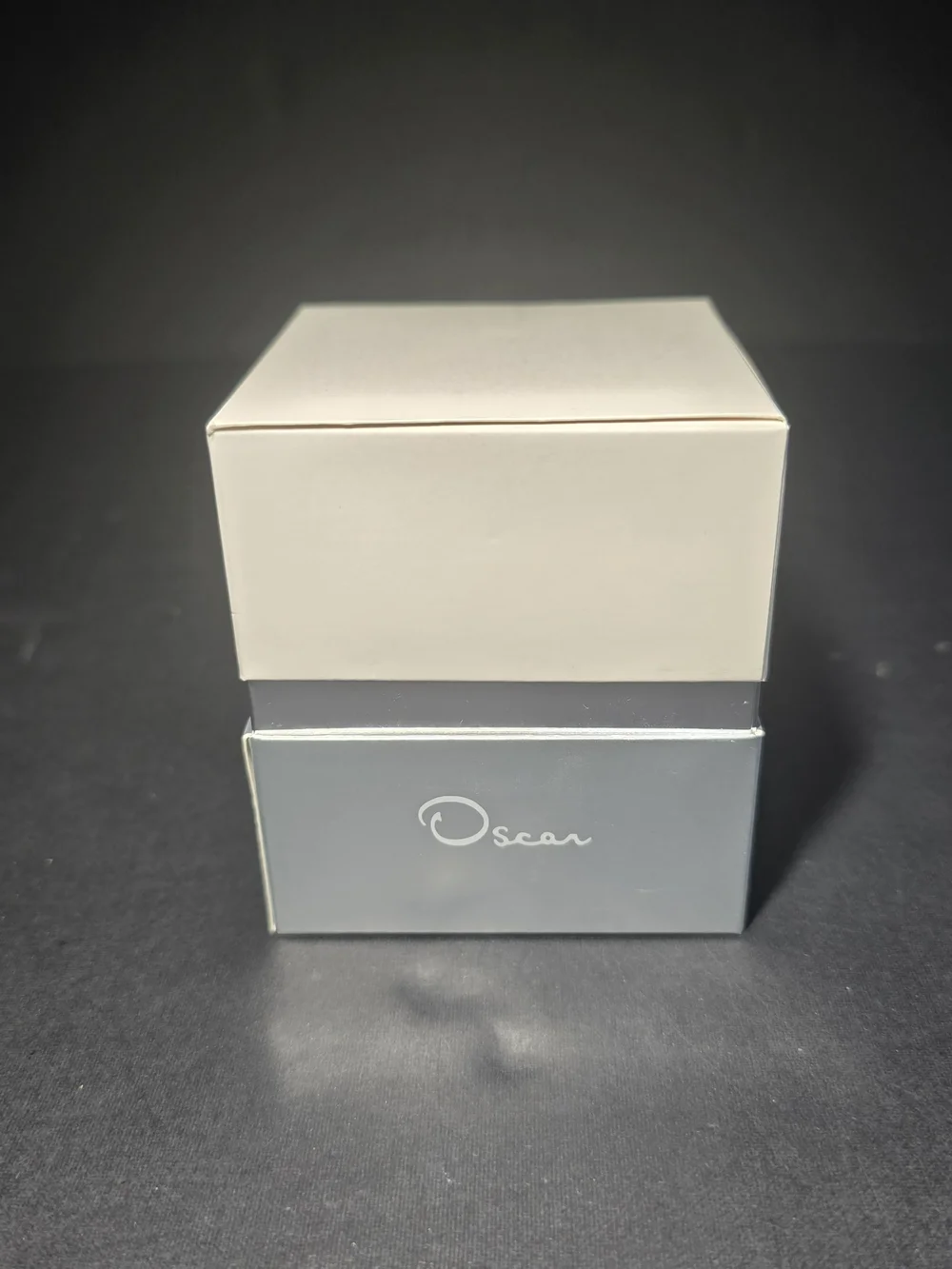 Oscar de la Renta Frosted Glass Candle - Pale Yellow